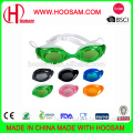Anti fog and Anti UV silicone swimming glasses with strap